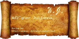 Wágner Julianna névjegykártya
