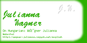 julianna wagner business card